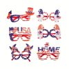 6pcs; Independence Day GlassesDecor