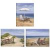 "Sand Beach Designs" 3-Piece Vignette by Opportunities