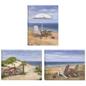 "Sand Beach Designs" 3-Piece Vignette by Opportunities