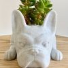 1pc Mini Resin Puppy Flower Pot