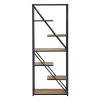31.5" W * 71" H Metal Etagere Bookcase