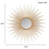 Sunburst Wall Decor Mirror 29.5"D