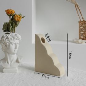 Ceramic Vase for Dry Flower Arrangements (Option: D)
