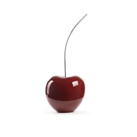 Medium Cherry Sculpture 22" Tall (Color: Red Wine)