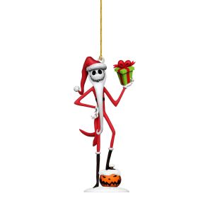 1pc, Acrylic Pendant Doll Pendant Decoration, Christmas Tree Ornament, Home Decor (Gray: Style1)