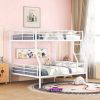 Queen-Size Metal Bunk Bed