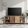 68" TV Console Cabinet