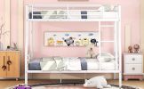 Queen-Size Metal Bunk Bed
