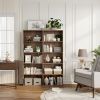 5-Shelf Wood Bookcase