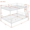Queen-Size Metal Bunk Bed