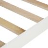 Twin Size Wood Platform Bed with Headboard,Footboard and Wood Slat Support