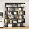 6 Tier S-Shaped Bookshelf